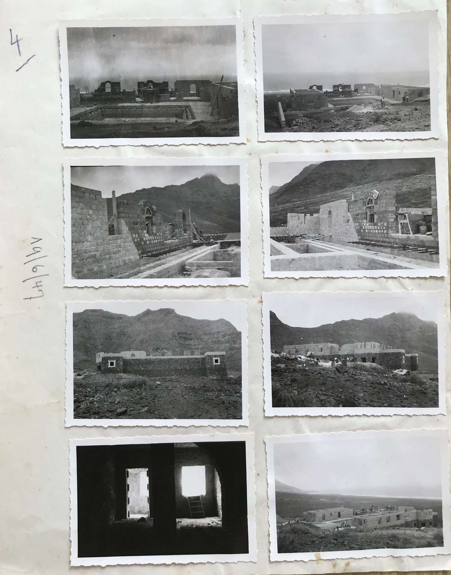 Cardboard No. 4 —June 19, 1947— Photos Construction 